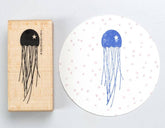 Stempel Qualle Perlenfischer